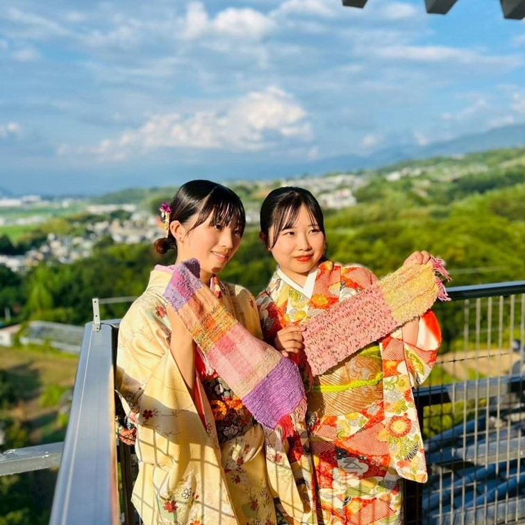 都留文科大学・大月市・JR東日本地域活性化連携企画​「郡内織物語～大月の織物づくり＆着物体験の旅～」 都留文科大学・大月市・JR東日本地域活性化連携企画「郡内織物語～大月の織物づくり＆着物体験の旅～」