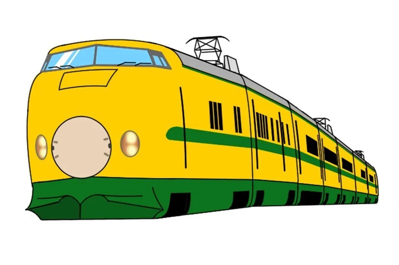 ドクターイエローのイラスト