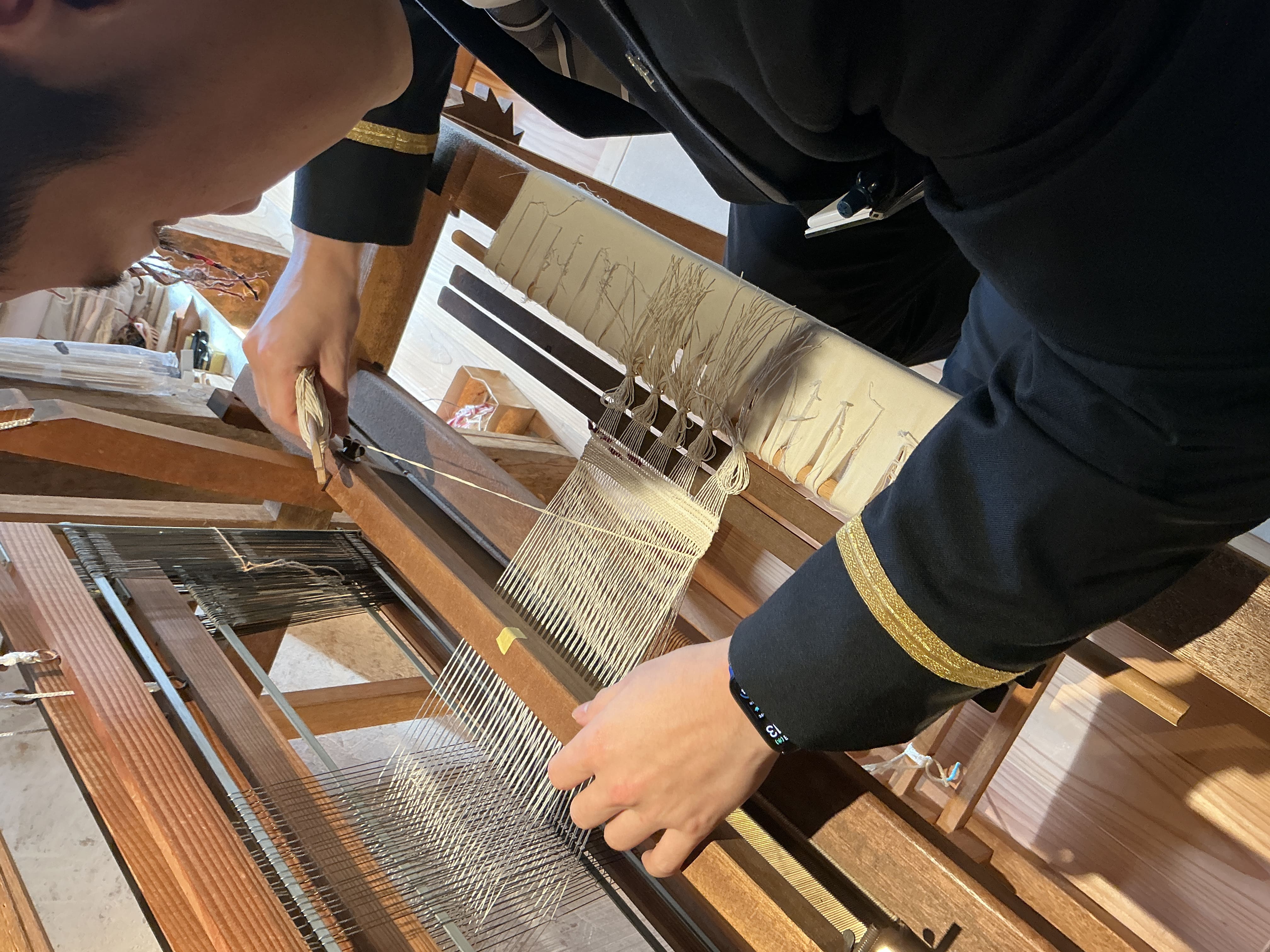 会津 体験、TSUMUGI、会津型染織