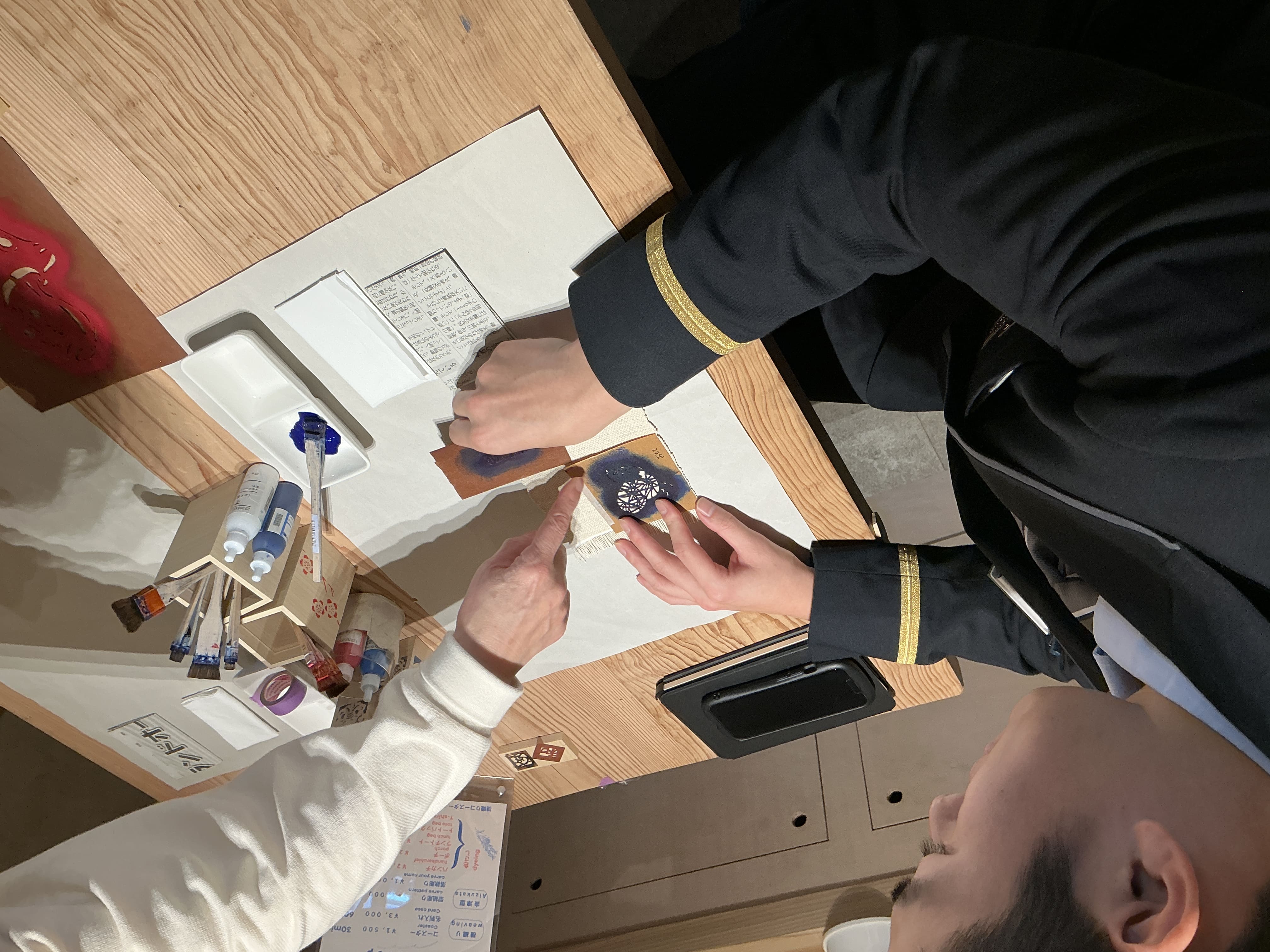 会津 体験、TSUMUGI、会津型染織