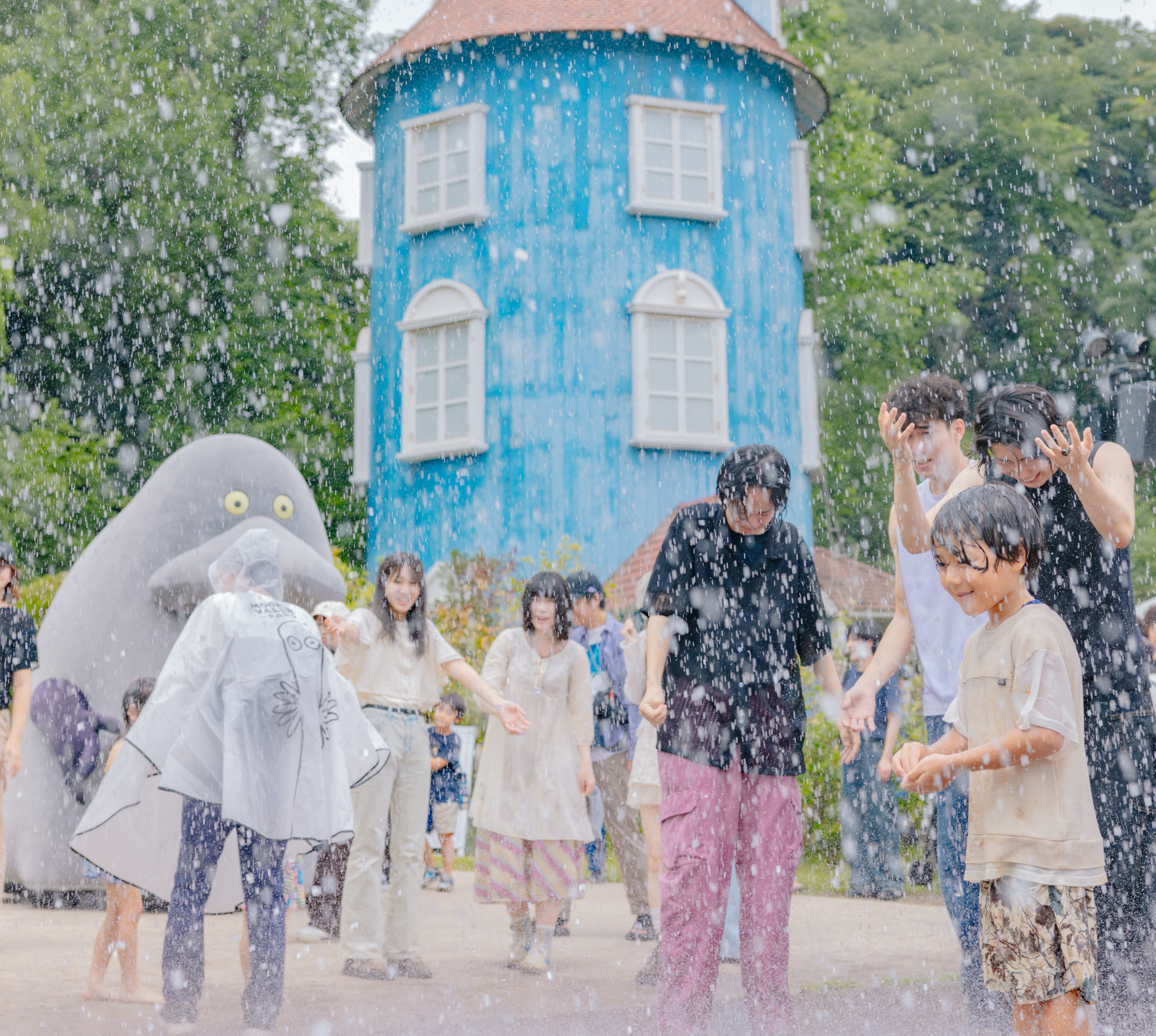 ムーミンバレーパーク　夏のモランとスノー&スプラッシュ