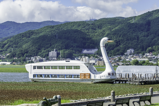 諏訪湖の観光スポット 諏訪湖観光汽船