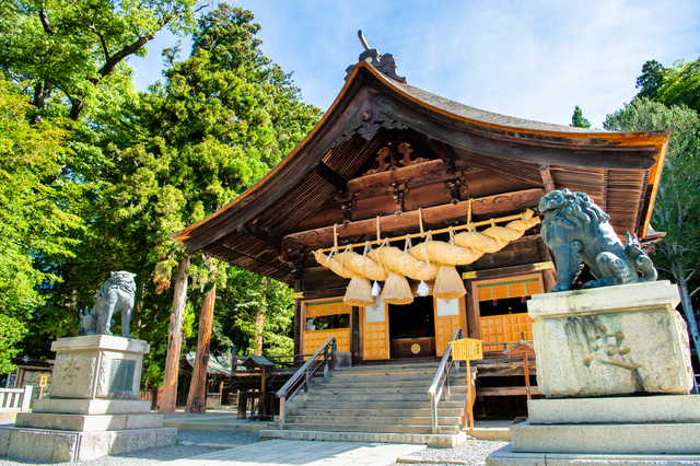 諏訪湖の観光スポット 立石公園