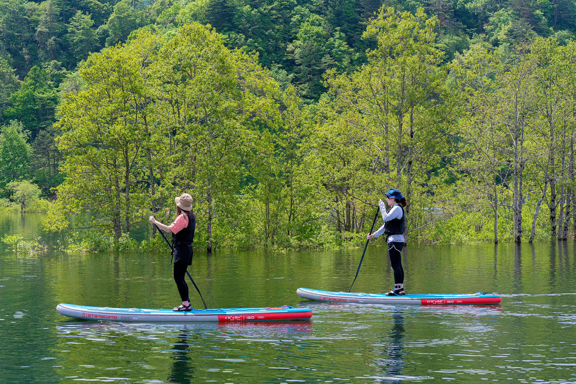 会津で人気の体験 SUP体験