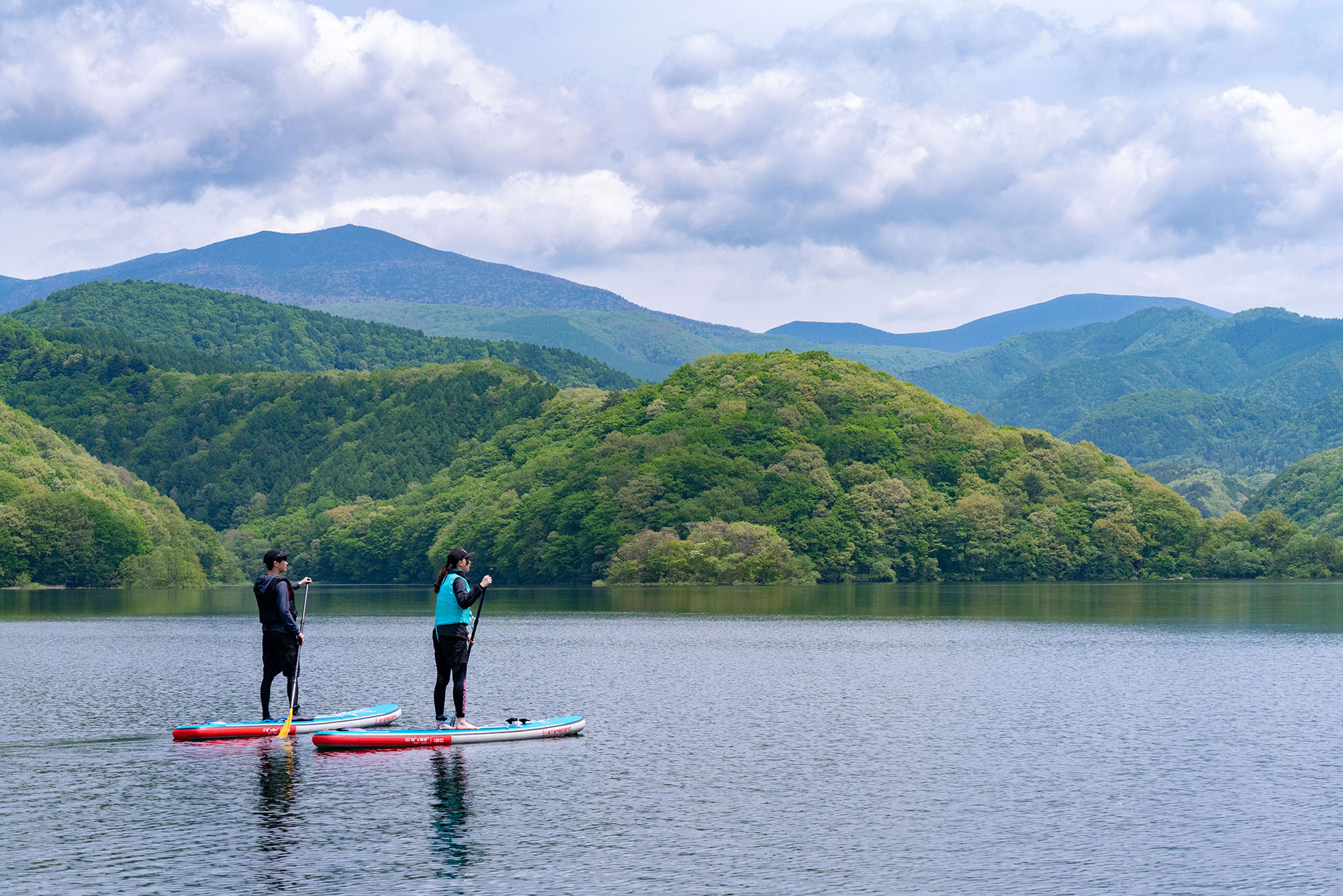会津で人気の体験 SUP体験