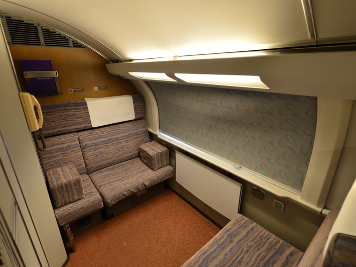 寝台特急カシオペアの車内設備