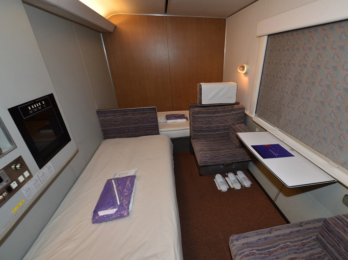 寝台特急カシオペアの車内設備_シオペアデラックス